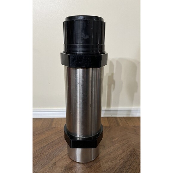 Gott 1.0Qt. Stainless Steel Vacuum Insulated Thermos w/Folding Handles Japan - Picture 4 of 10